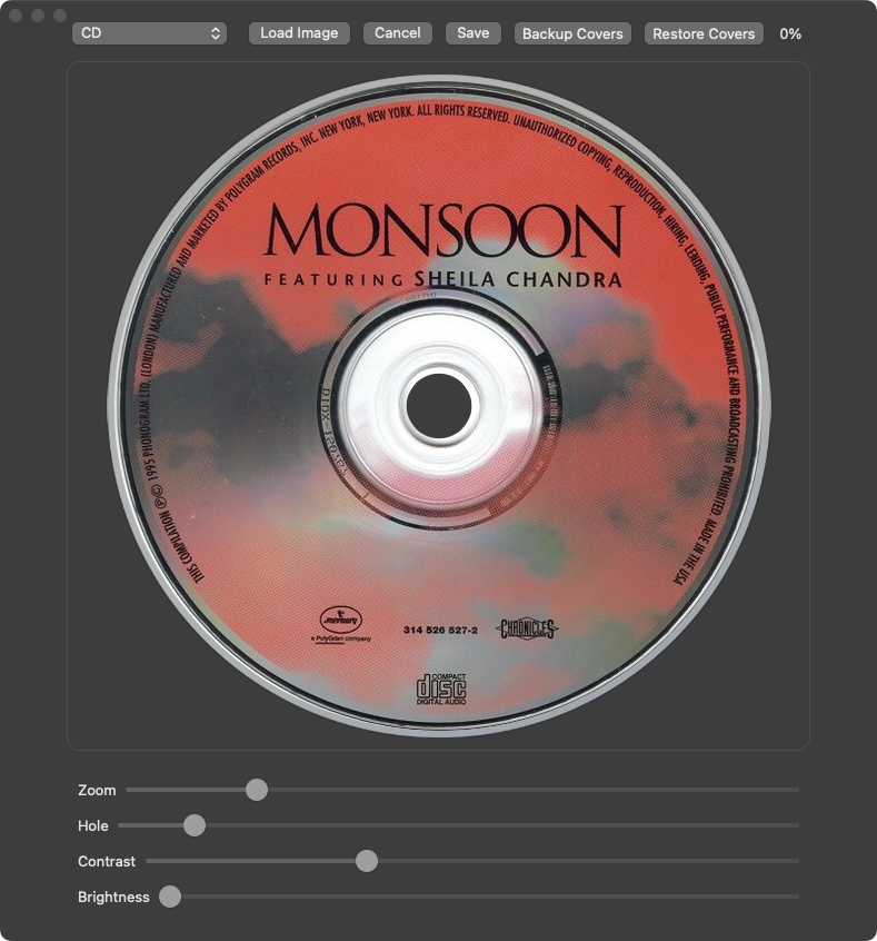 Disc Creating Tool Screenshot