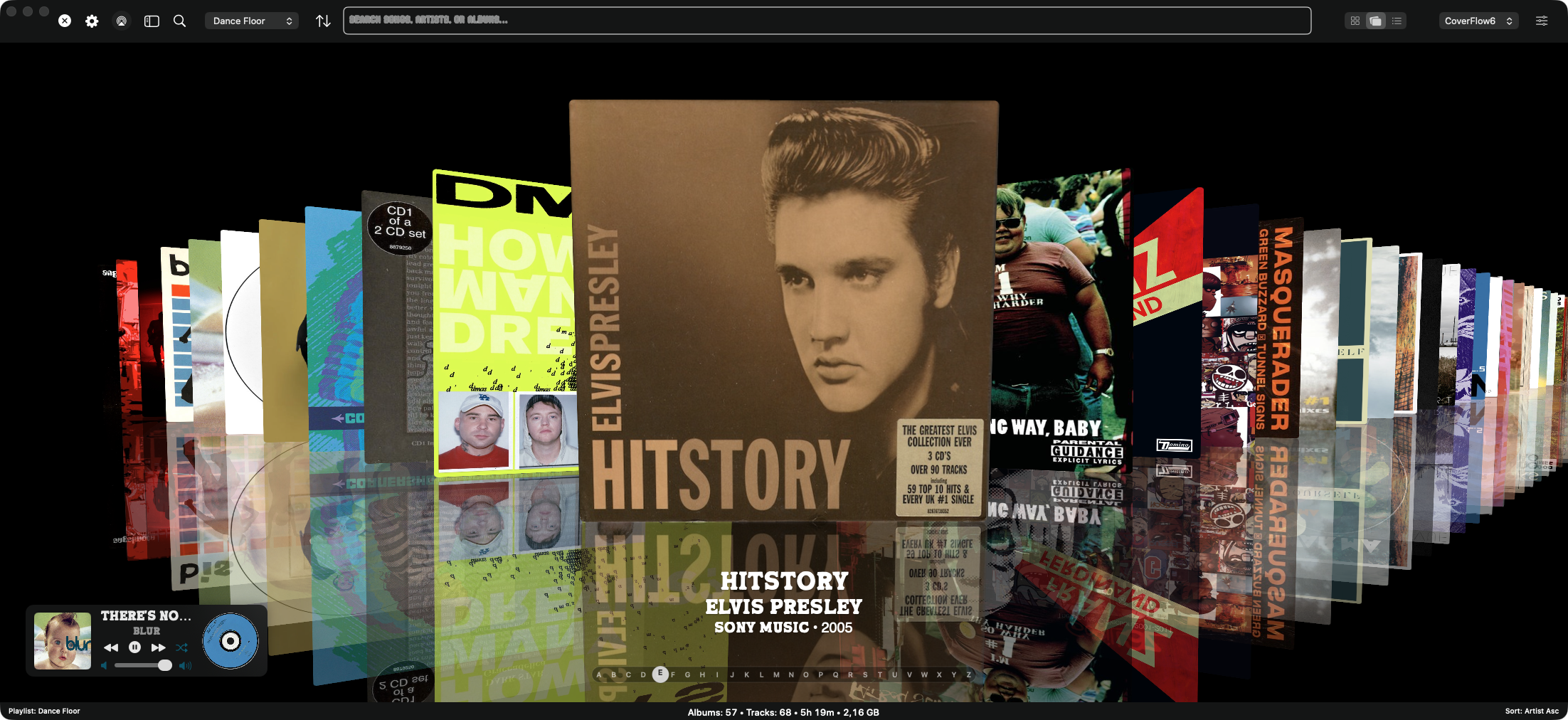 Coverflow Screenshot