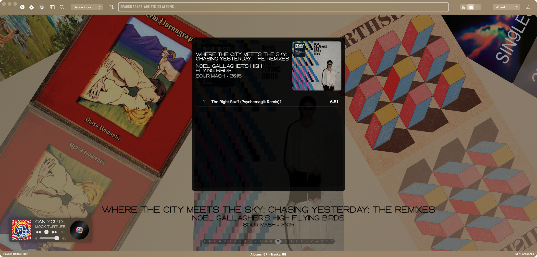 Coverflow Variant 3 Screenshot