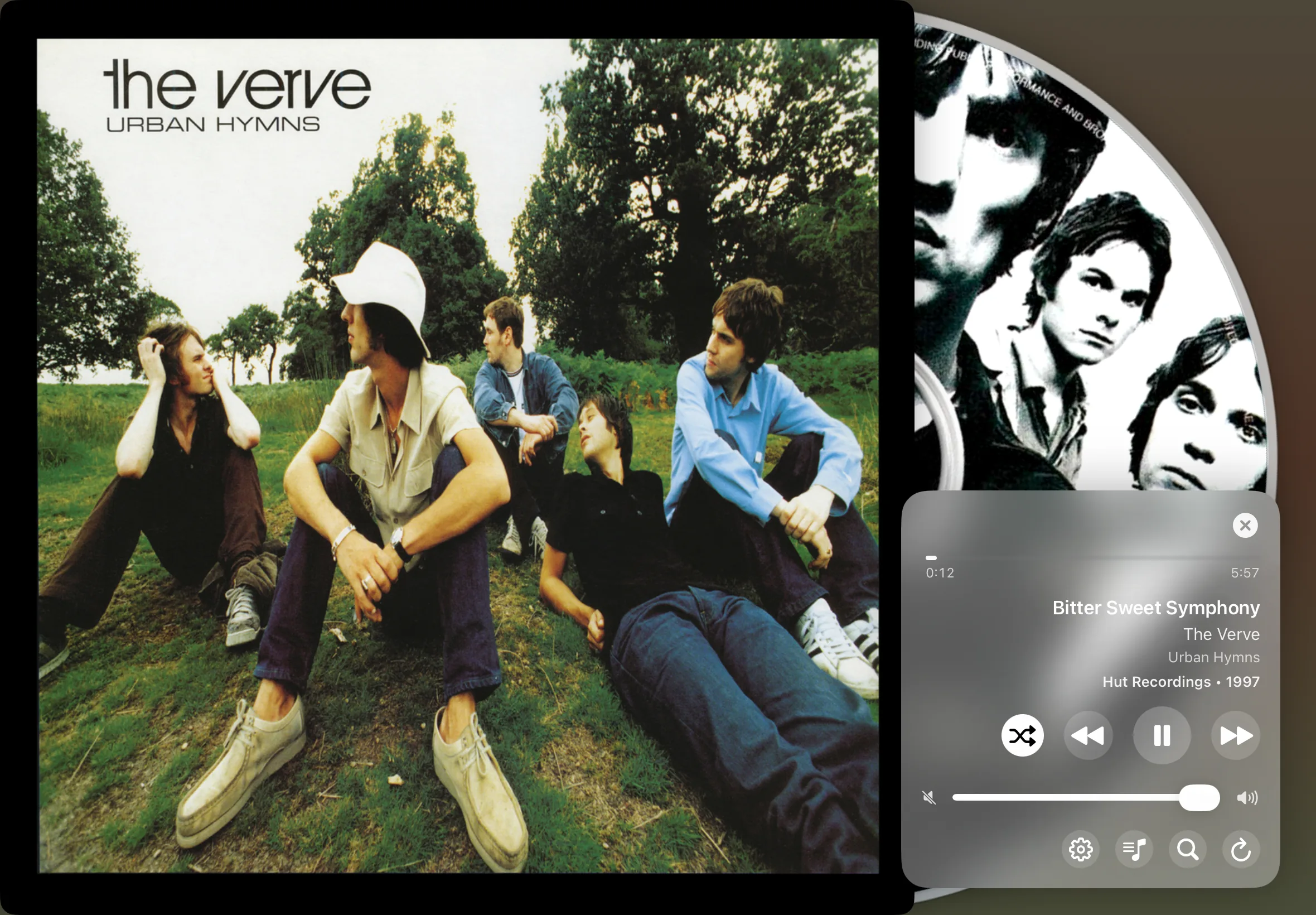 MusicCovered Remote on iPad - Landscape View 2